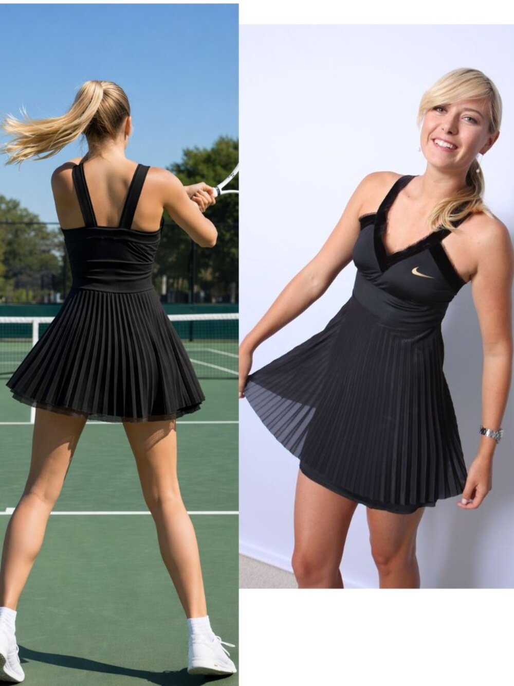 Nike Maria Sharapova tennis dress w/ Bra S Small